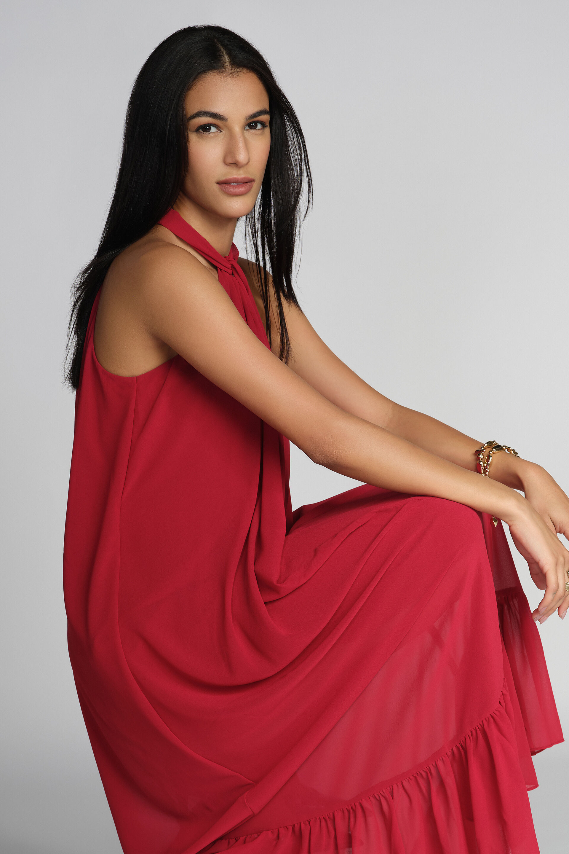 Like A Rose Dress, Red, image 3